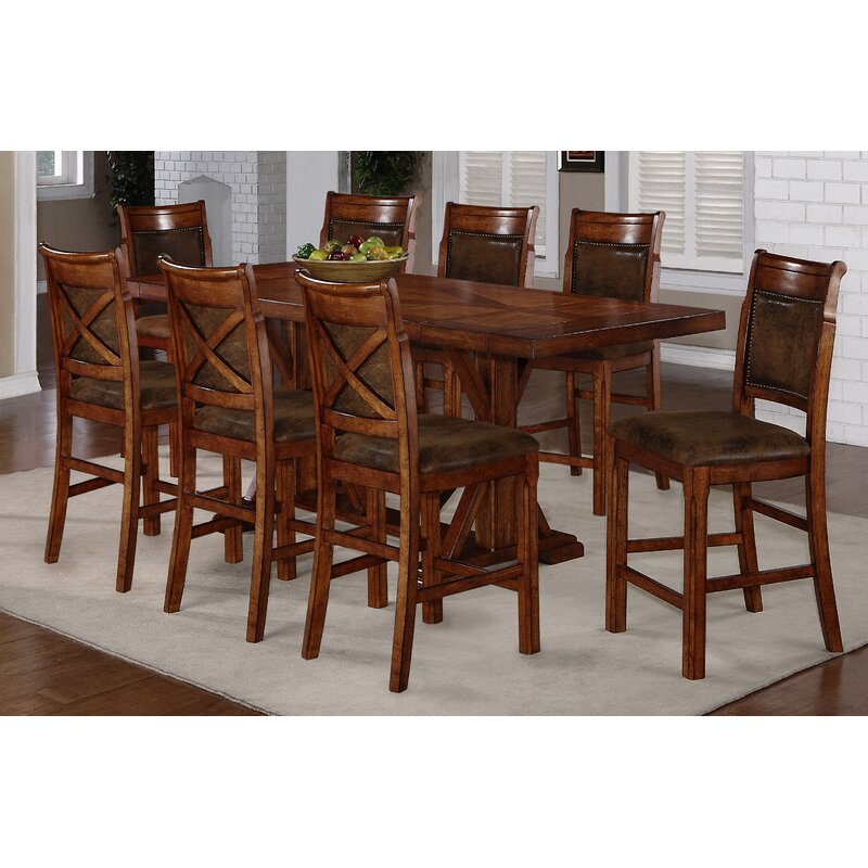 Wildon Home® Counter Height Extendable Dining Table & Reviews | Wayfair